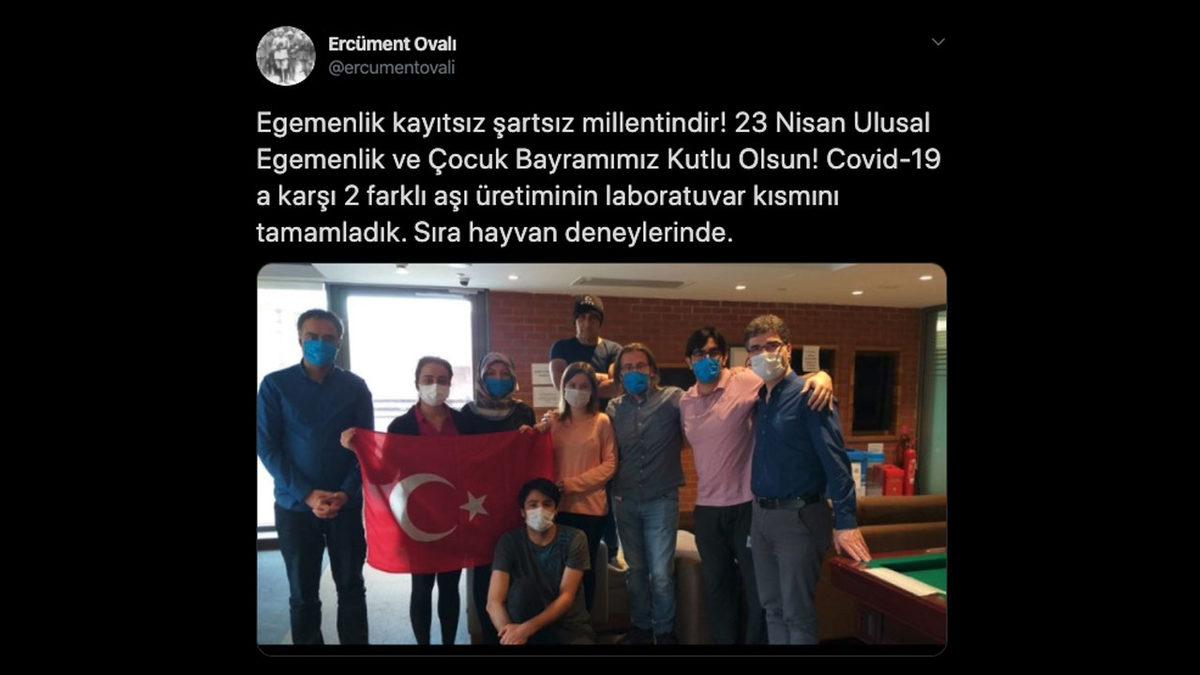 Ercüment Ovalı, İki Farklı Covid-19 Aşısı Üzerinde Çalıştıklarını Açıkladı