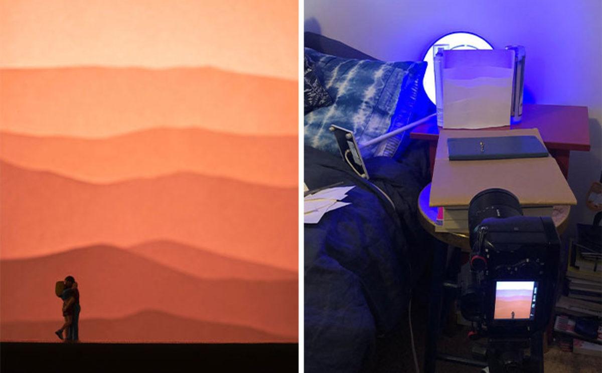 Bir Fotoğrafçının Evindeki Malzemeleri Kullanarak Çektiği Harika Doğa Fotoğrafları