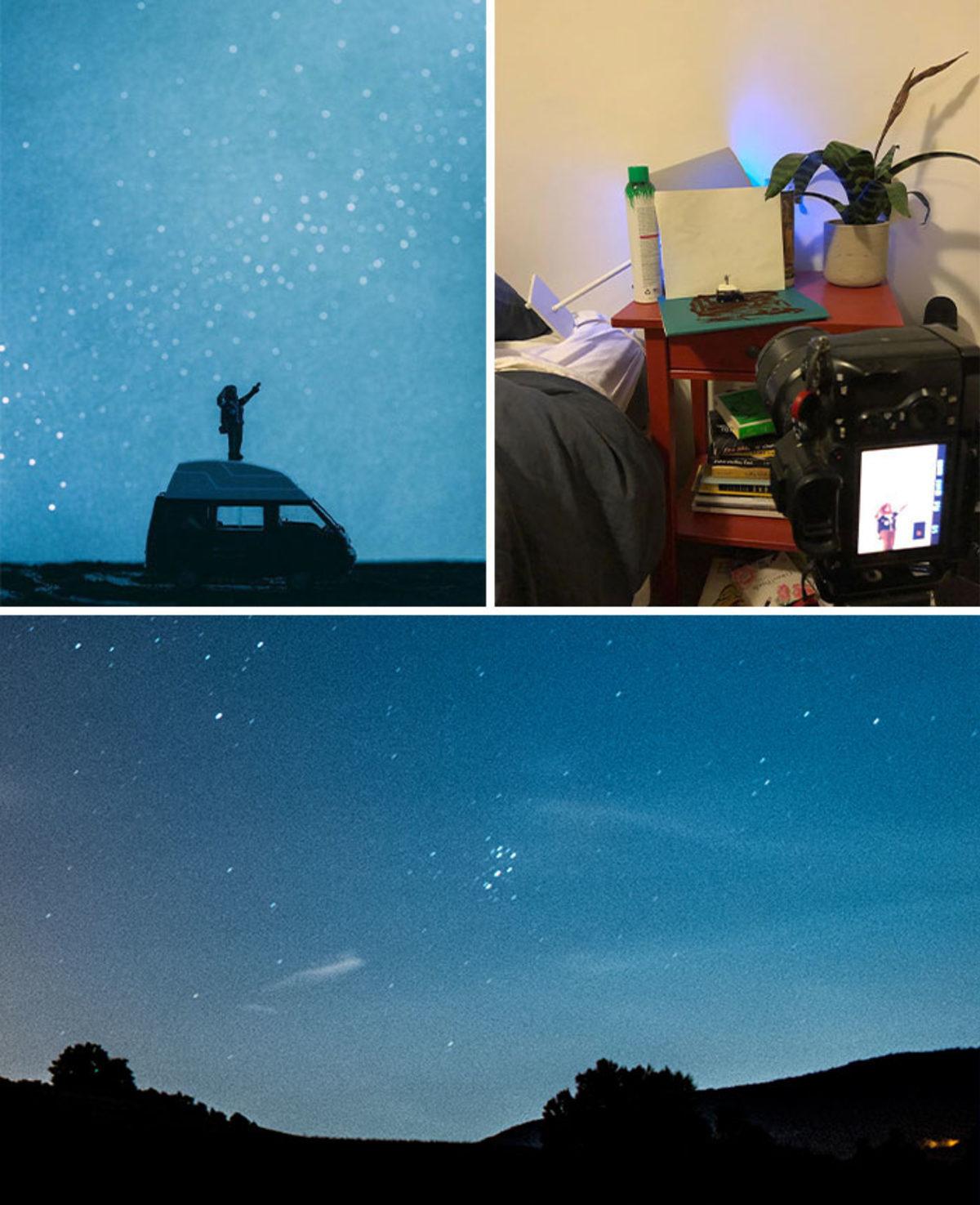 Bir Fotoğrafçının Evindeki Malzemeleri Kullanarak Çektiği Harika Doğa Fotoğrafları