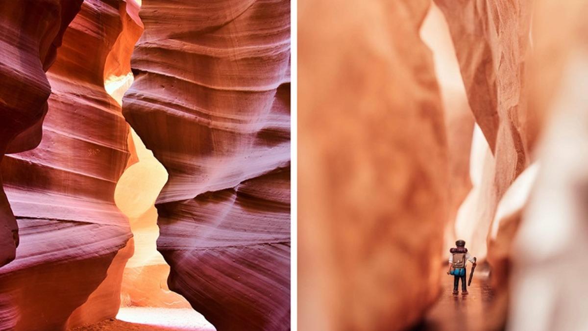 Bir Fotoğrafçının Evindeki Malzemeleri Kullanarak Çektiği Harika Doğa Fotoğrafları