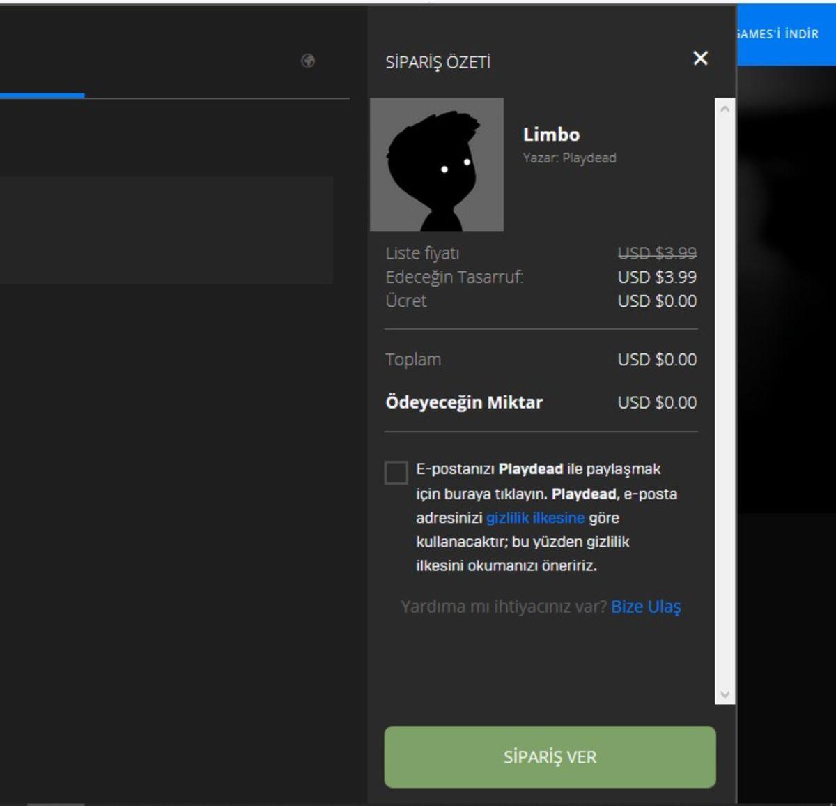 Steam Fiyatı 18 TL Olan Limbo, Epic Games’te Ücretsiz Oldu