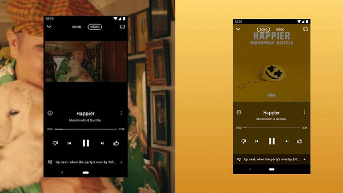 YouTube Müzik, Ses ve Müzik Videoları Arasında Kesintisiz Geçiş Yapabilecek