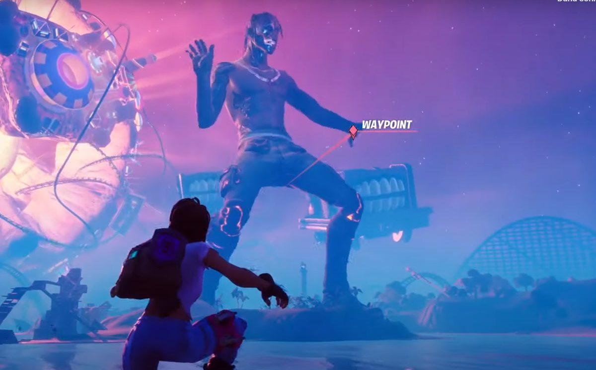 Rap Sanatçısı Travis Scott, Fortnite’ta Uzun Süre Hafızalardan Silinmeyecek Bir Konser Verdi (Video)