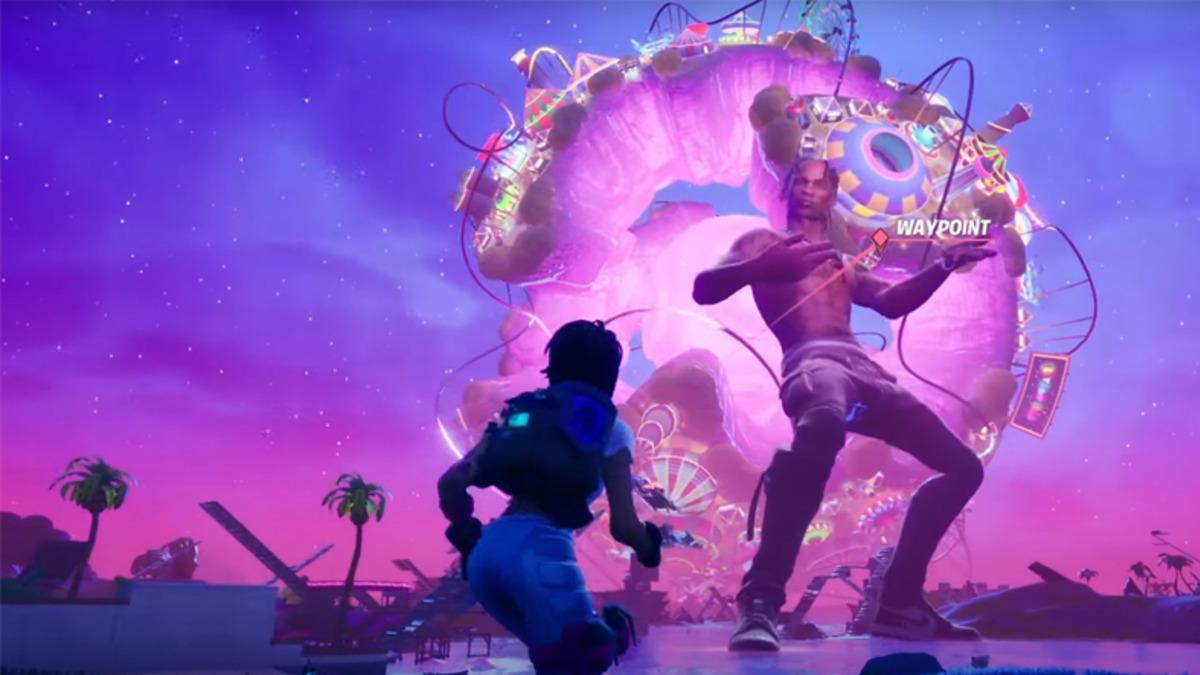 Rap Sanatçısı Travis Scott, Fortnite’ta Uzun Süre Hafızalardan Silinmeyecek Bir Konser Verdi (Video)