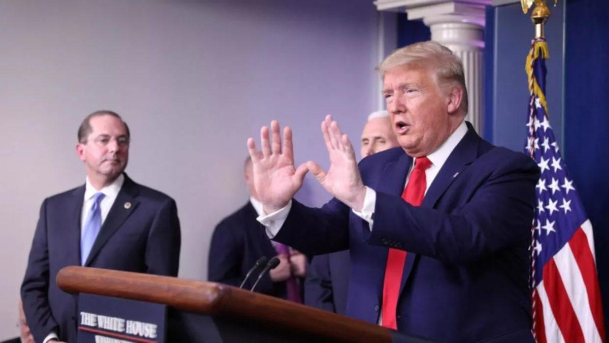 Trump’tan Tuhaf Öneri: Koronavirüs Hastalarına Dezenfektan Enjekte Edilebilir