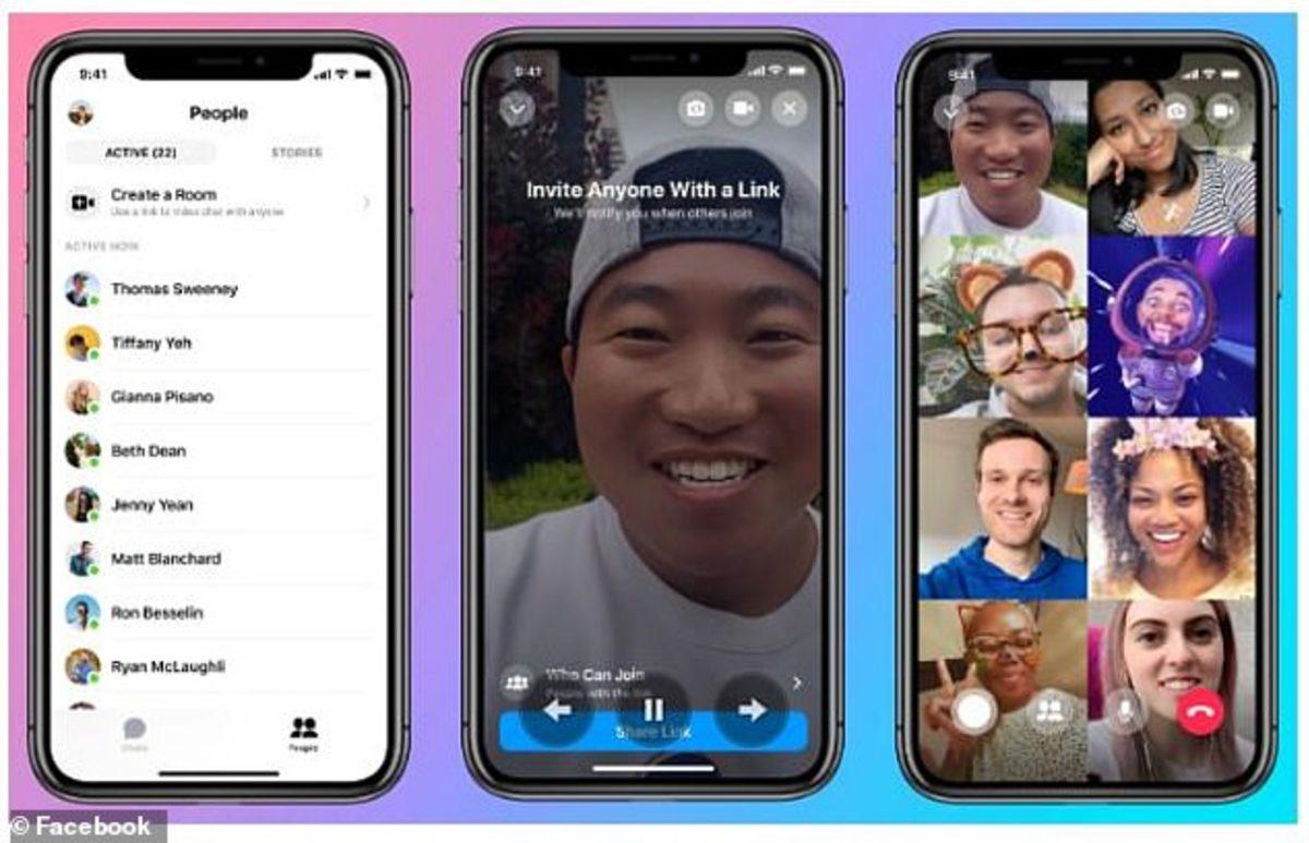 Facebook, 50 Kullanıcıya Kadar Görüntülü Konuşma İmkânı Sunan “Messenger Rooms”u Duyurdu