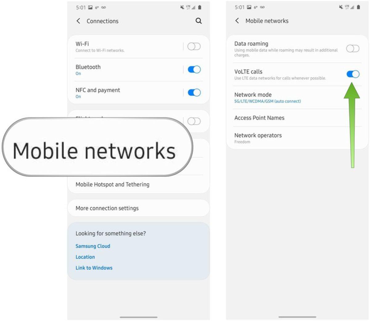 Samsung Galaxy Telefonlarda VoLTE Teknolojisini Nasıl Kullanabilirsiniz?