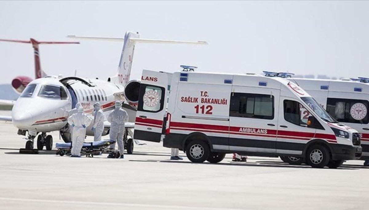 İsveç’te Evine Yollanan Koronavirüs Hastası Emrullah Gülüşken, Ambulans Uçakla Türkiye’ye Getirildi