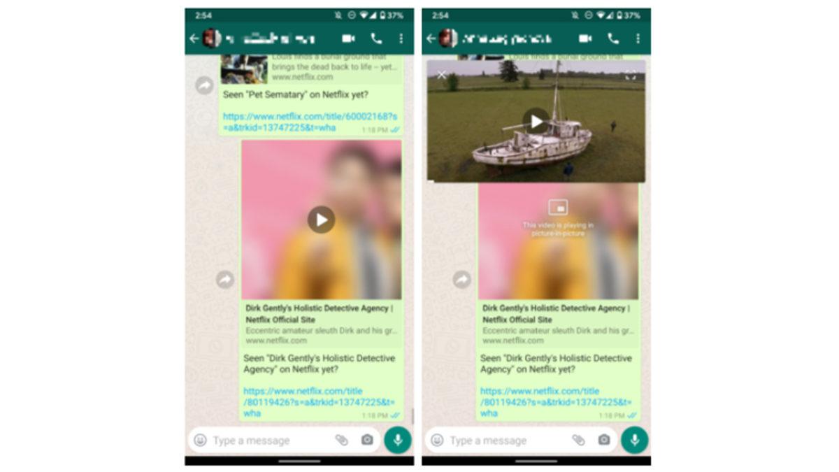 WhatsApp Android’e Netflix İçeriklerini Uygulama İçinden İzleme Özelliği Geldi