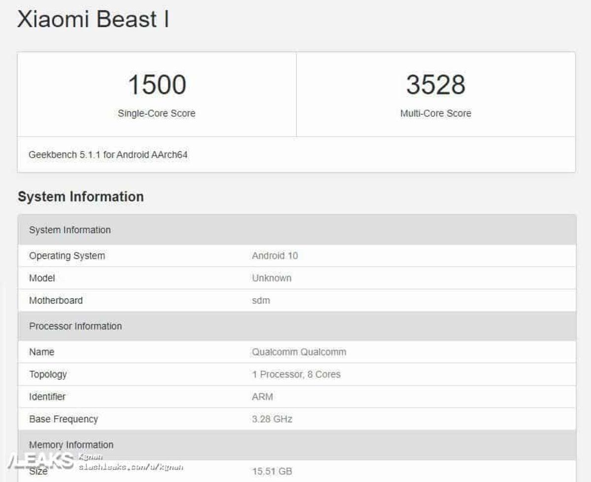 Xiaomi Mi MIX 4’ün 16 GB RAM’le Geleceğini Gösteren Bir Ekran Görüntüsü Ortaya Çıktı