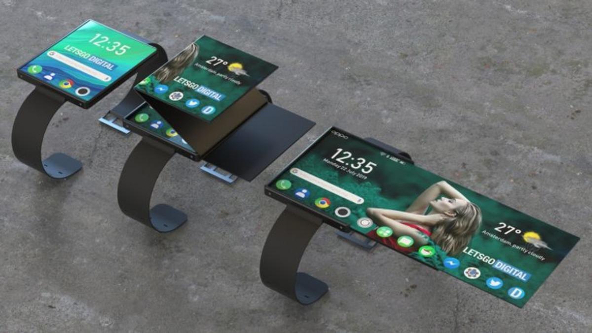 Oppo, Katlanabilir Ekranlı İlk Akıllı Saatinin Konsept Görselini Paylaştı