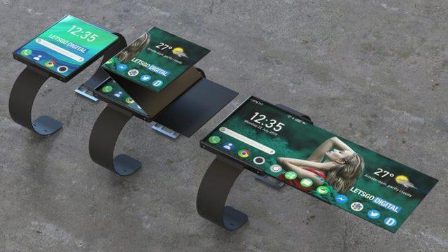 Oppo, Katlanabilir Ekranlı İlk Akıllı Saatinin Konsept Görselini Paylaştı