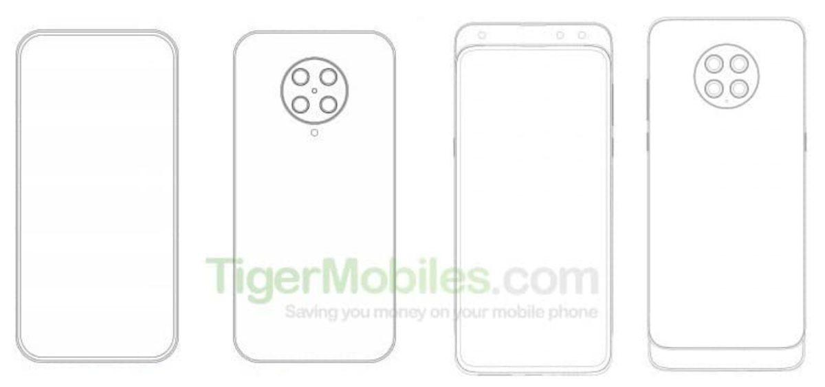 Xiaomi’nin, Dört Arka Kameralı ve Kızaklı Bir Telefon Patenti Ortaya Çıktı