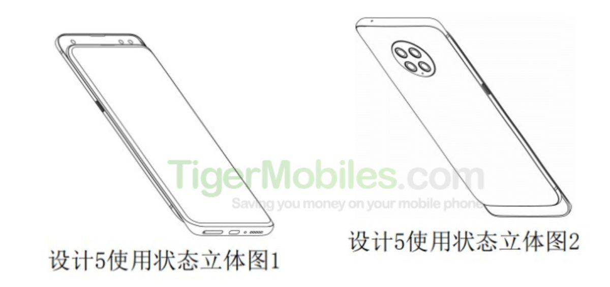 Xiaomi’nin, Dört Arka Kameralı ve Kızaklı Bir Telefon Patenti Ortaya Çıktı