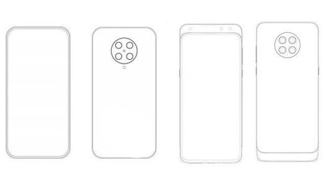 Xiaomi’nin, Dört Arka Kameralı ve Kızaklı Bir Telefon Patenti Ortaya Çıktı