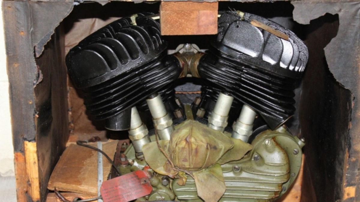 II. Dünya Savaşı İçin Üretilen Harley-Davidson Marka Motor, 70 Yıl Sonra Bulundu