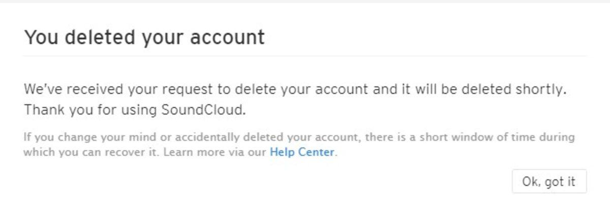 SoundCloud Hesabı Nasıl Silinir?