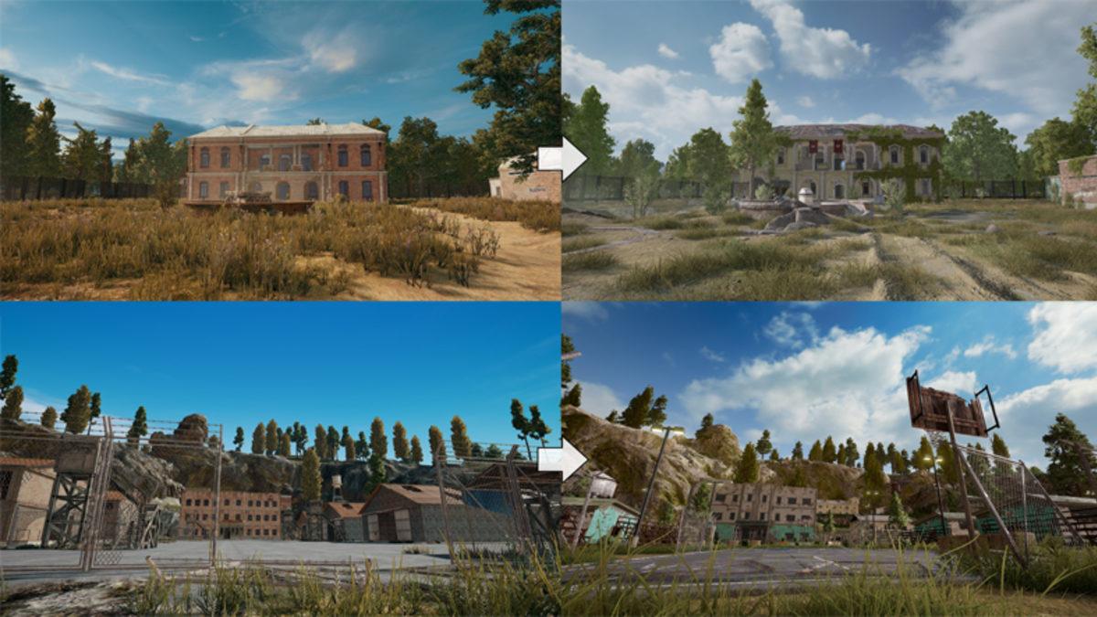 PUBG, Kota Düşmanı Yeni Erangel Haritası Güncellemesini Yayınlandı