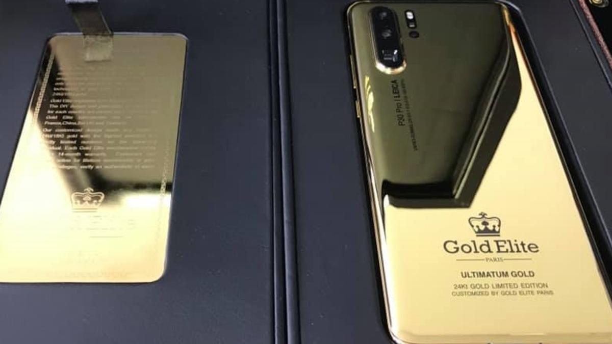 Altın Kaplama Huawei P30 Pro, Ünlü Çinli Aktörün Elinde Görüntülendi