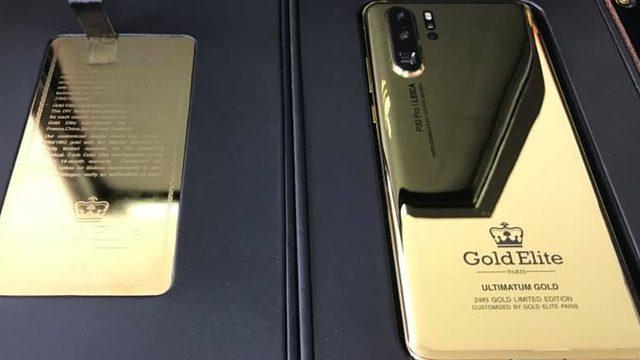 Altın Kaplama Huawei P30 Pro, Ünlü Çinli Aktörün Elinde Görüntülendi