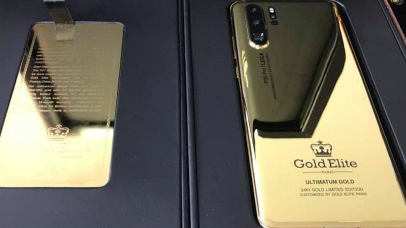 Altın Kaplama Huawei P30 Pro, Ünlü Çinli Aktörün Elinde Görüntülendi