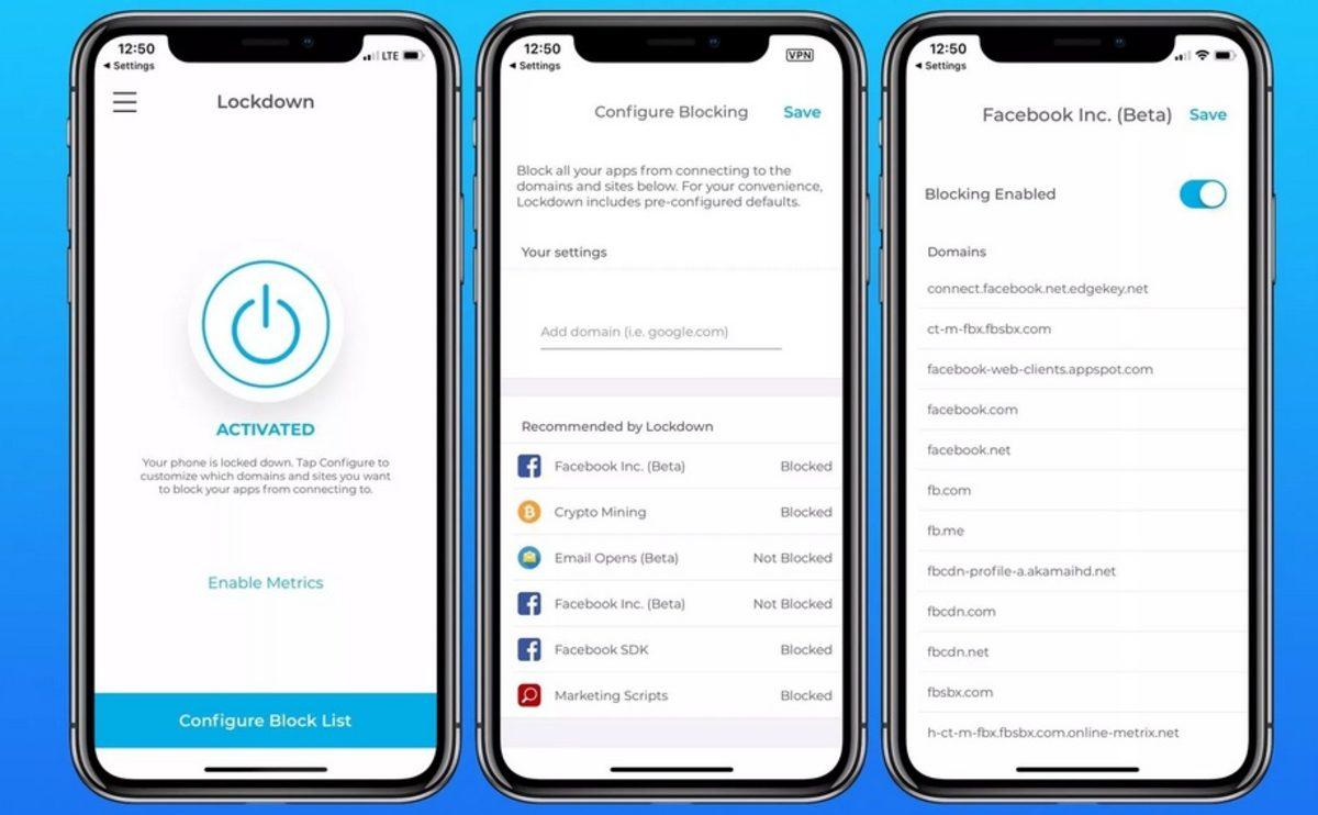 iOS Cihazlar İçin Güvenlik Duvarı Uygulaması: Lockdown