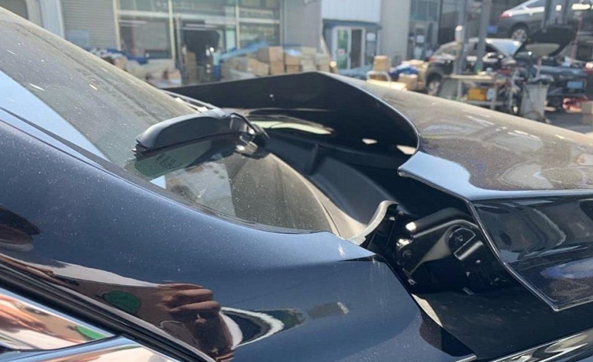 2021 Genesis G80, Gizemli Bir Kazada Neredeyse Hurdaya Döndü 3 Teslimatına Yeni Yeni Başlanan 2021 Genesis G80, Gizemli Bir Kazada Neredeyse Hurdaya Döndü