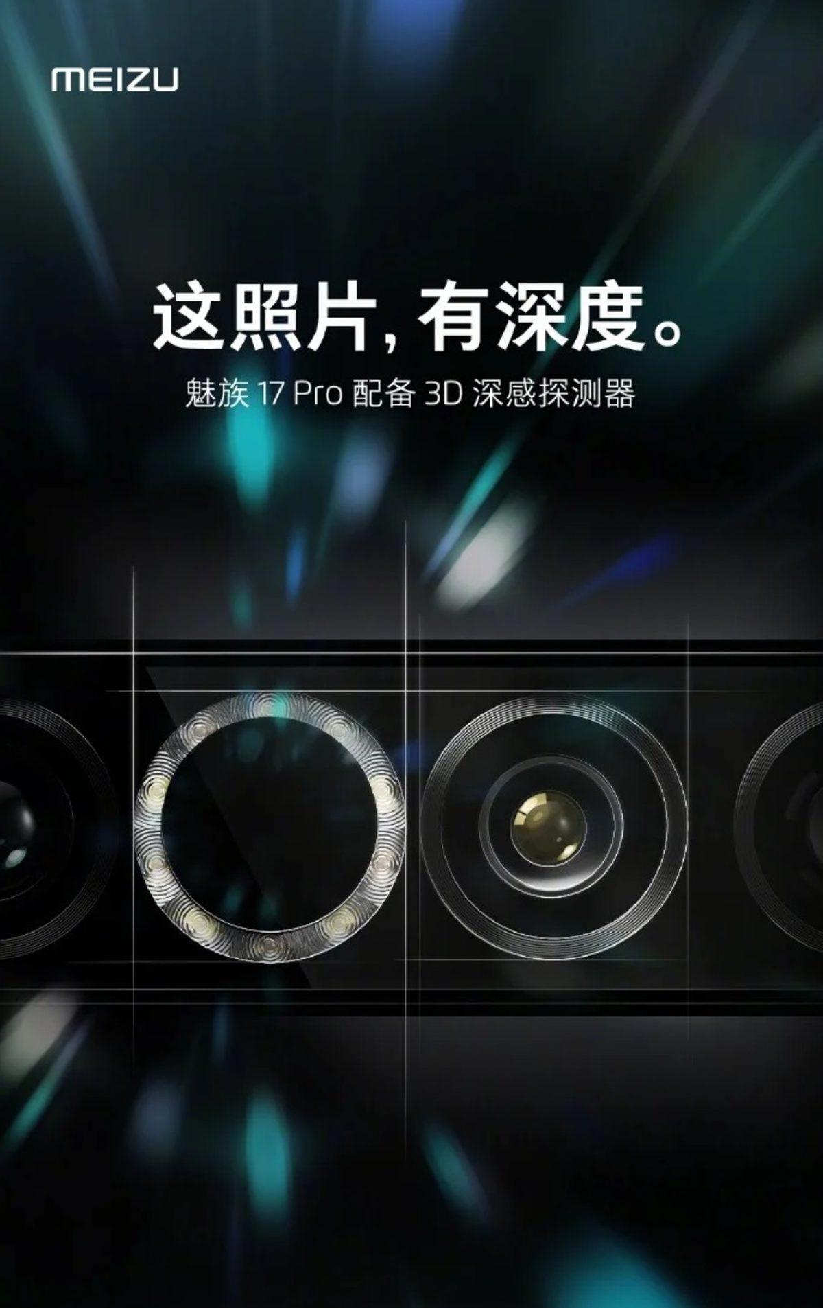 Meizu’nun Yeni Amiral Gemisi 17 Pro’da 3D Derinlik Sensörü Bulunacak