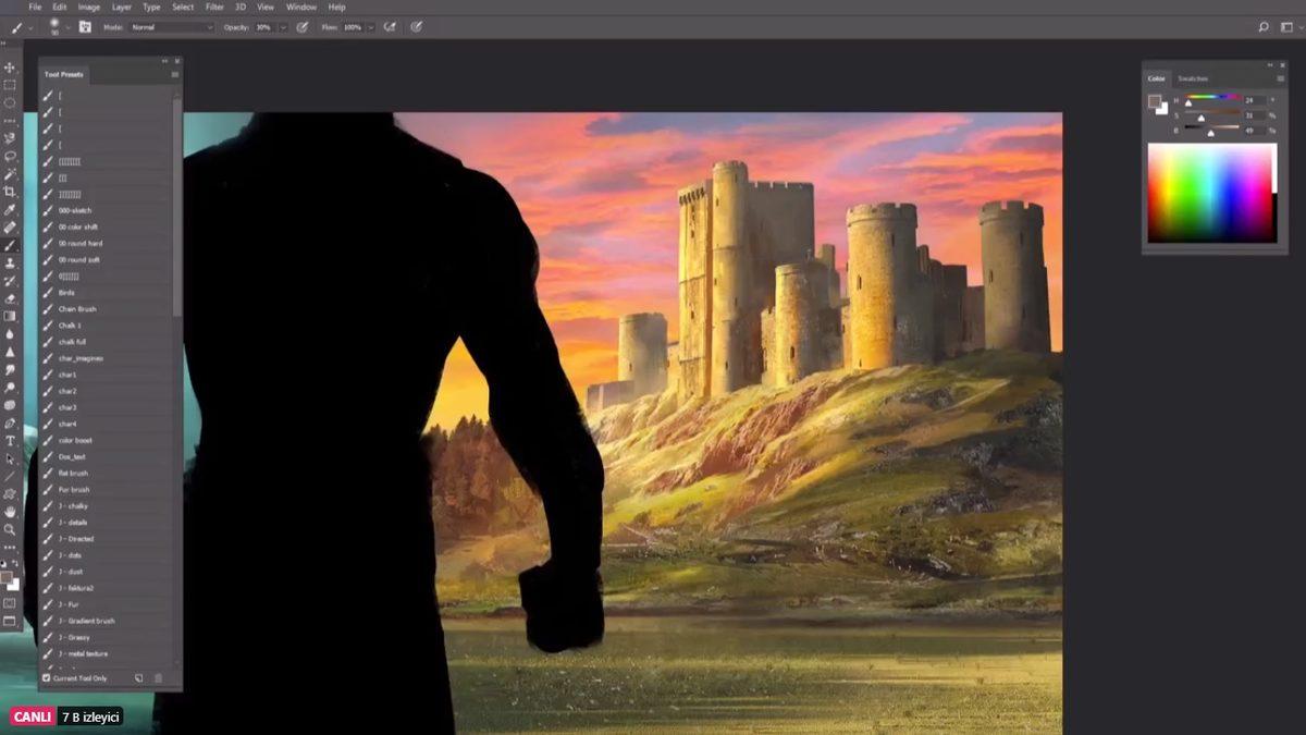 Yeni Assassin’s Creed Oyununun Tanıtım Görseli Twitch Yayınında Canlı Olarak Hazırlanıyor