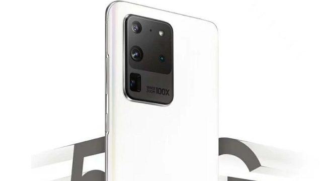 Samsung Galaxy S20 Ultra’nın Beyaz Renkli Versiyonu Ortaya Çıktı