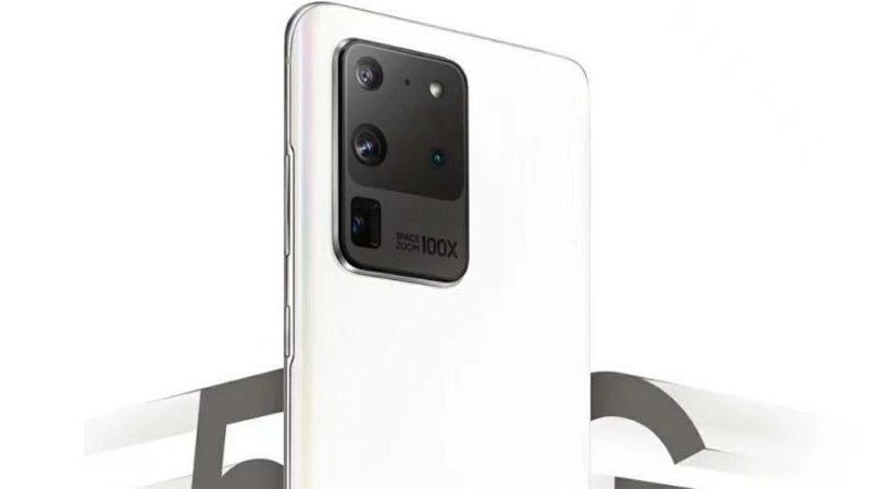 Samsung Galaxy S20 Ultra’nın Beyaz Renkli Versiyonu Ortaya Çıktı