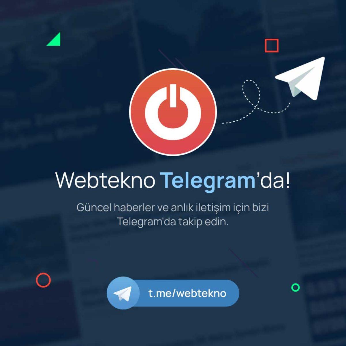 Webtekno Telegram Kanalı Açıldı: Peki Sizi Neler Bekliyor?