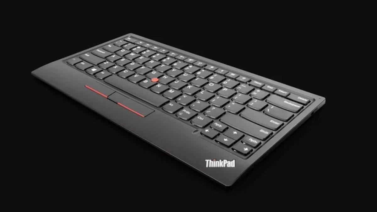 Lenovo, Mouse Kontrolcüsüne Sahip Yeni ThinkPad Klavyesini Tanıttı