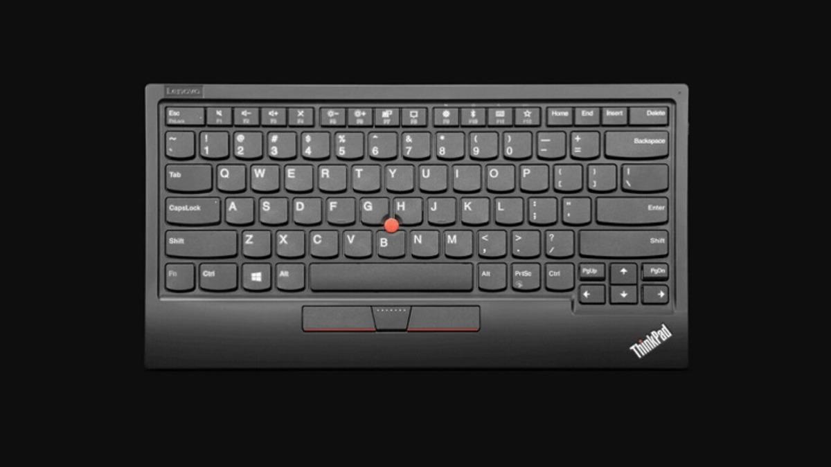 Lenovo, Mouse Kontrolcüsüne Sahip Yeni ThinkPad Klavyesini Tanıttı