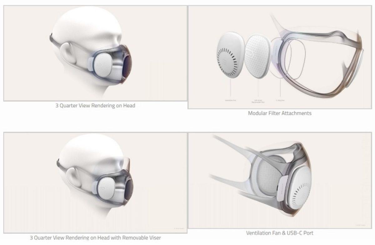 Huami, Akıllı Telefon Yüz Kilitleriyle Çalışabilen Şeffaf N95 Maske Geliştiriyor