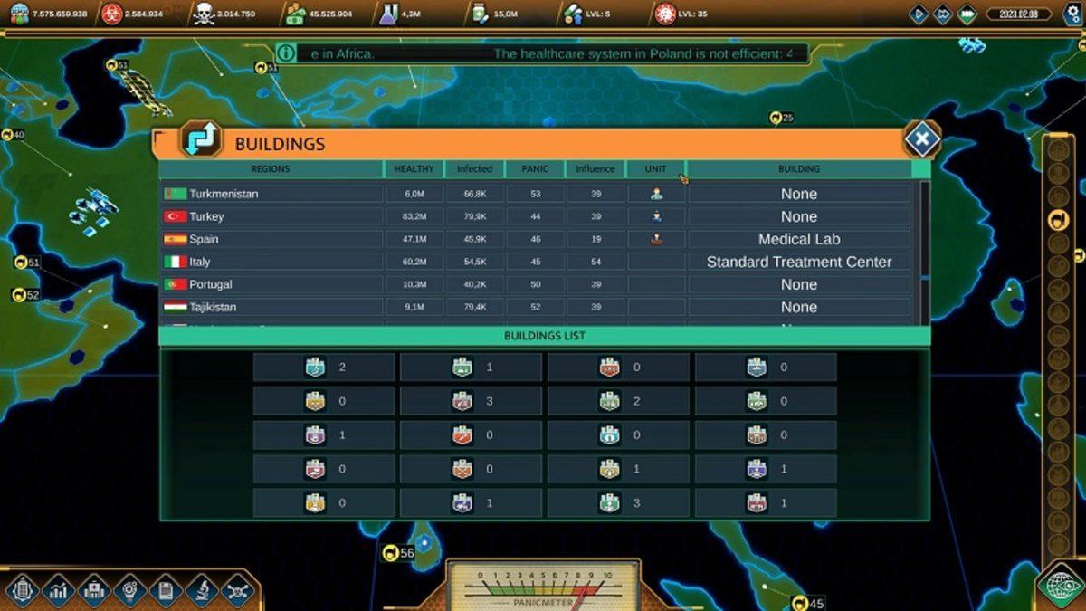 Koronavirüs Krizini Yöneteceğiniz Strateji Oyunu COVID: The Outbreak Duyuruldu