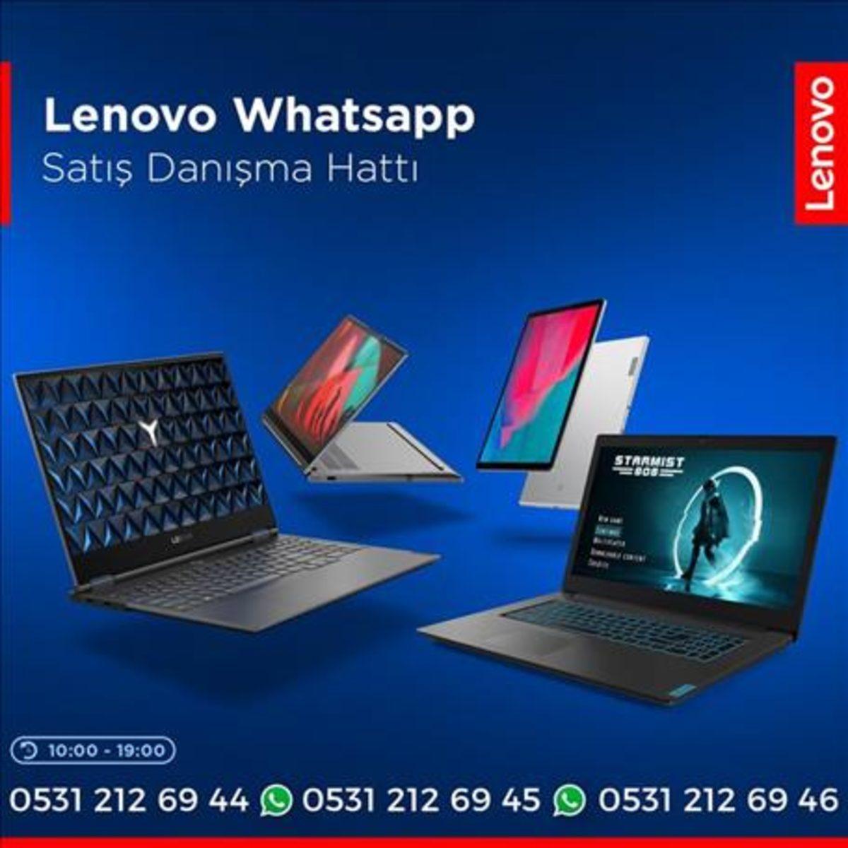 Lenovo Türkiye, WhatsApp Danışma Hattını Hizmete Açtı