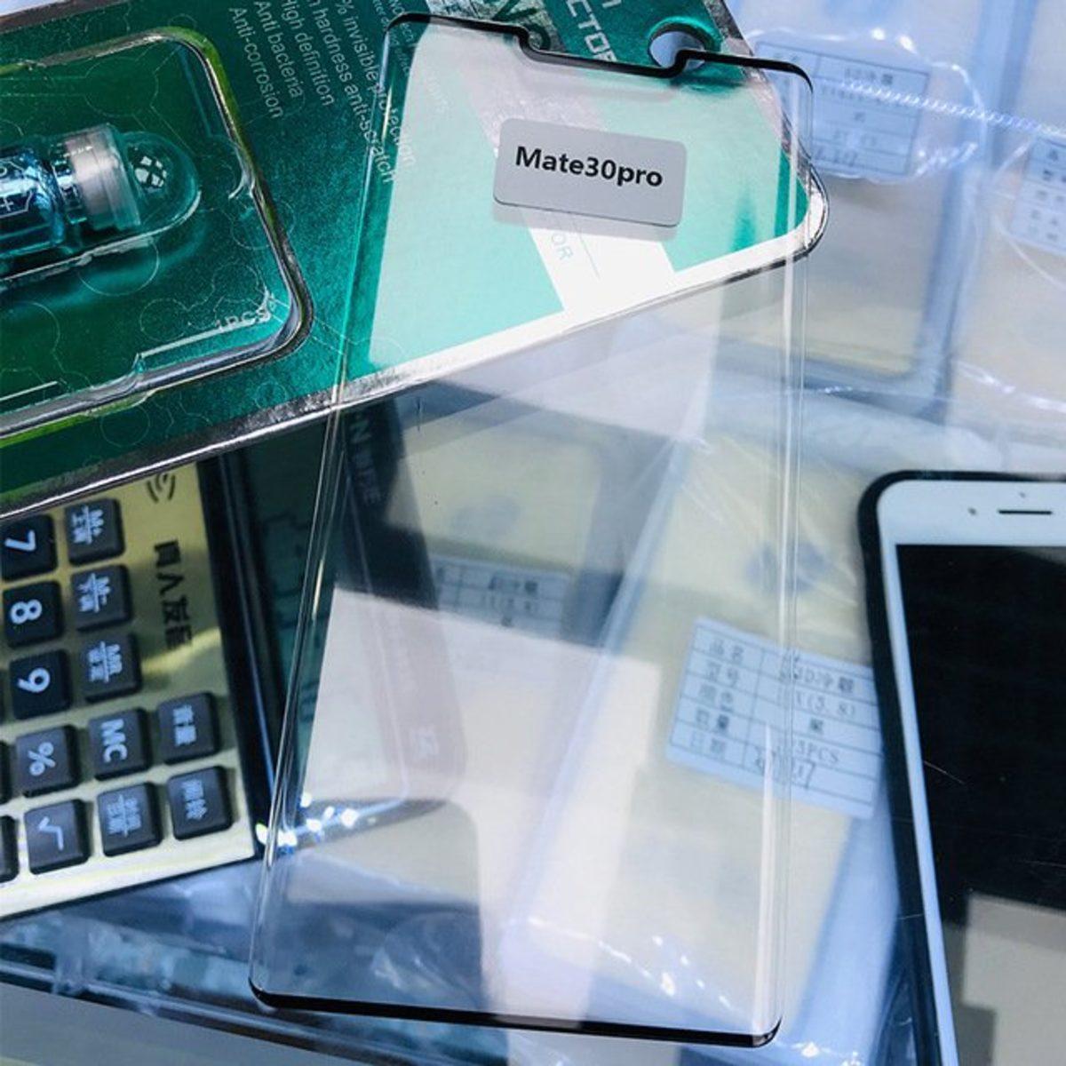 Huawei Mate 30 Pro’nun Ortaya Çıkan Ekran Koruyucusu, Büyük Çentiği Doğruluyor