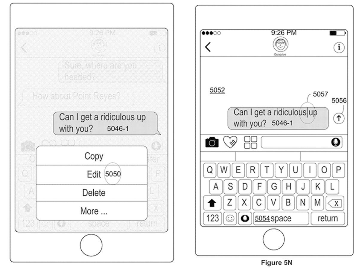 iPhone’larda Gönderilen Mesajların Düzenlenmesini Sağlayacak Patent Başvurusu