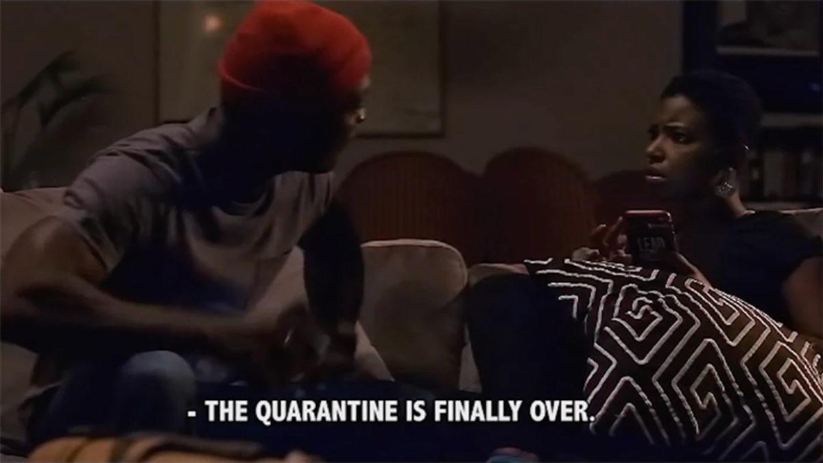 Koronavirüsü Korku Filmi Karakteri Olarak Gösteren Parodi Video: Corona Man