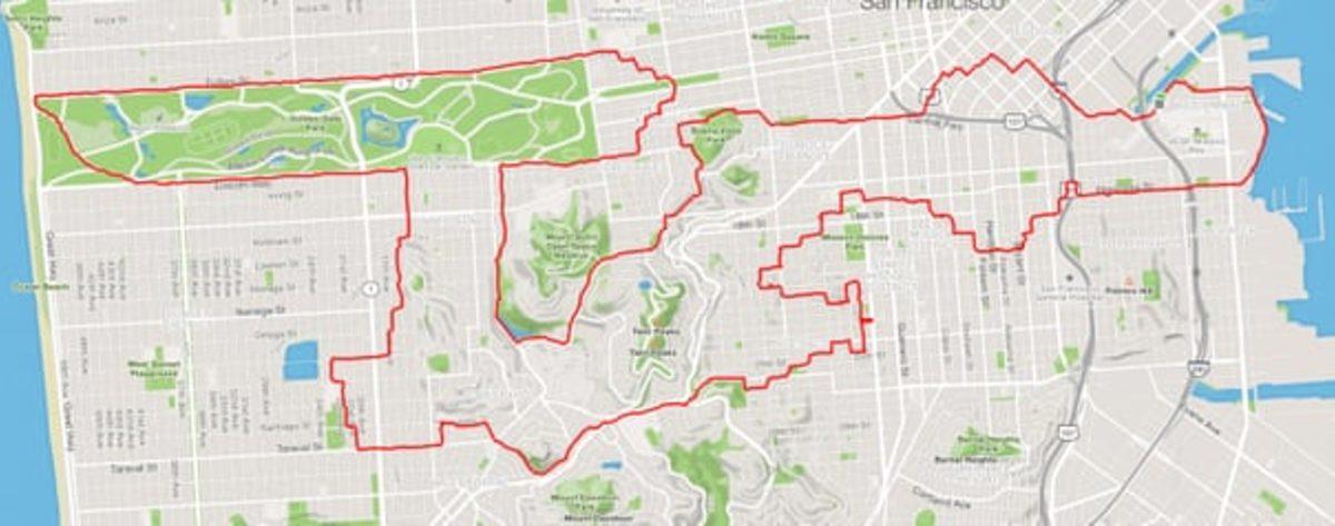 Koşmayı Sanata Çeviren Sporcunun Harita Uygulamasında Çizdiği Muhteşem Resimler