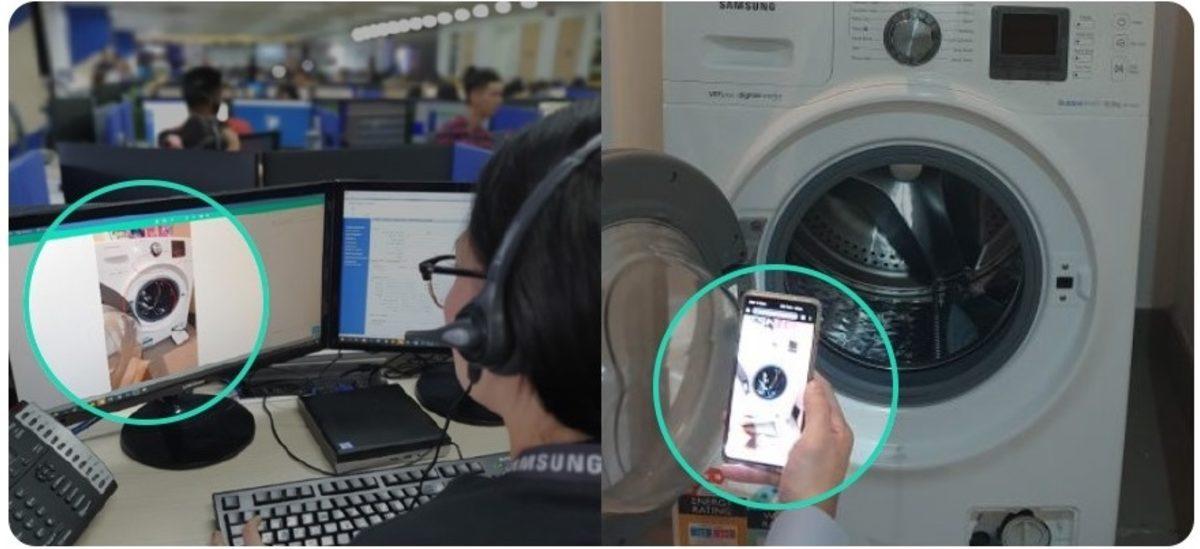 Samsung’un Video Görüşmesiyle Arıza Giderdiği Müşteri Hizmeti