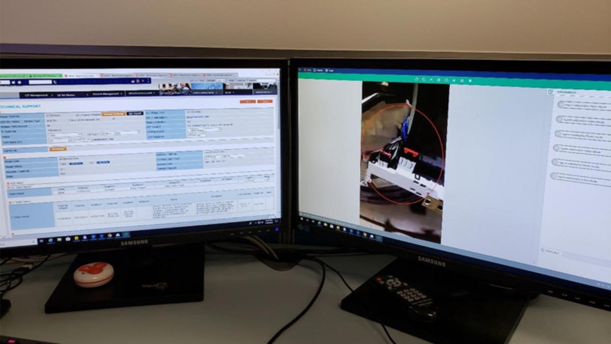 Samsung’un Video Görüşmesiyle Arıza Giderdiği Müşteri Hizmeti