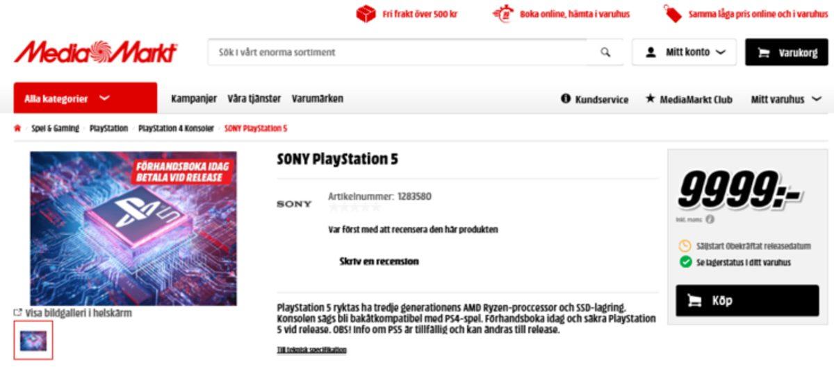 PlayStation 5 Ön Siparişle Satışa Çıktı: İşte Fiyatı