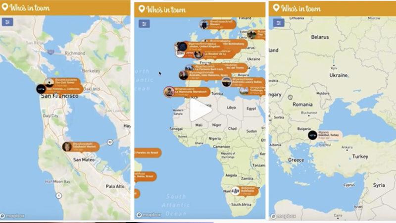 Instagram’da Takip Ettiğiniz Kişilerin Konumlarını Gösteren Uygulama