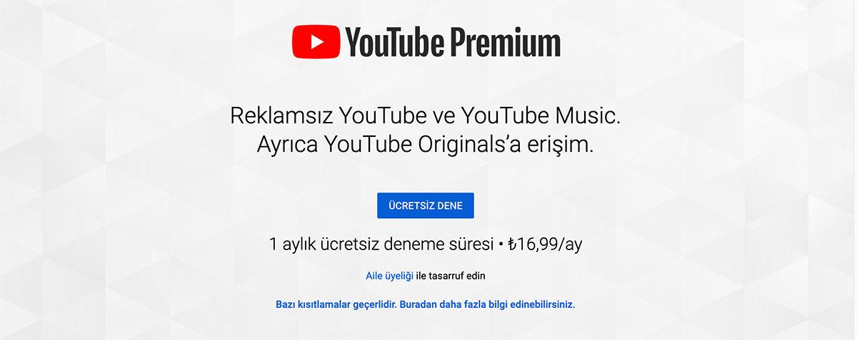 YouTube Premium Ücretsiz Üyelik Süresi 3 Aydan 1 Aya Düşürüldü