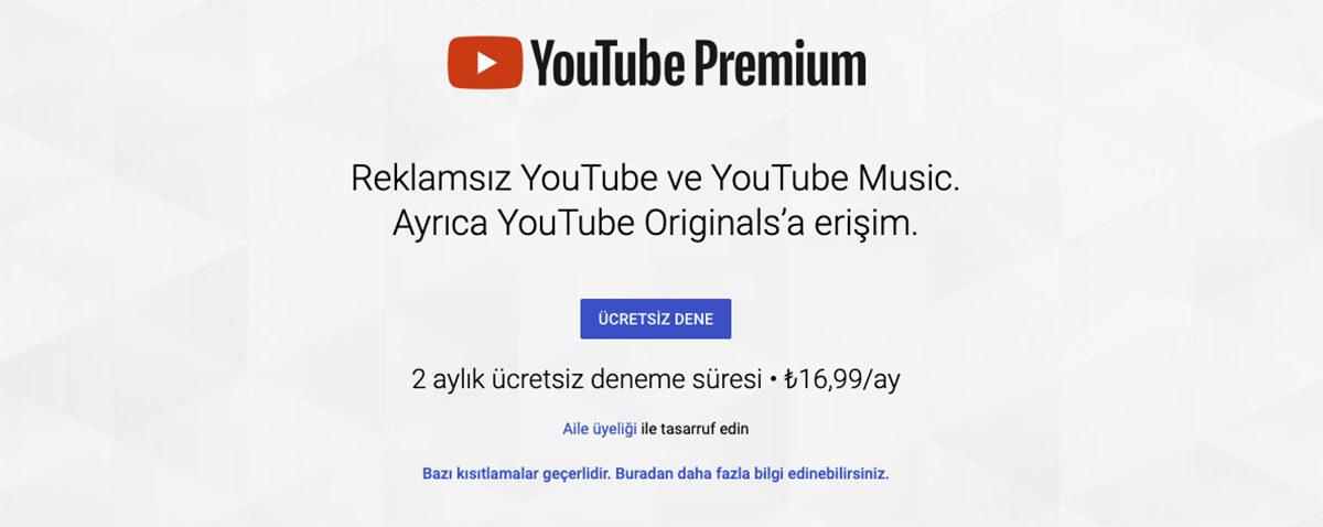 YouTube Premium Ücretsiz Üyelik Süresi 3 Aydan 1 Aya Düşürüldü
