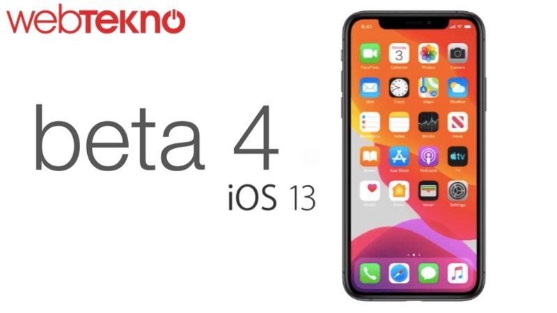 Apple, iOS 13’ün 4’üncü Public Betasını Yayınladı