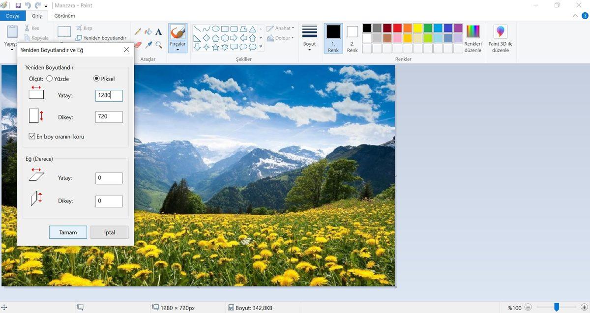 Fotoğraf ve Resim Boyutu Küçültme Nasıl Yapılır?
