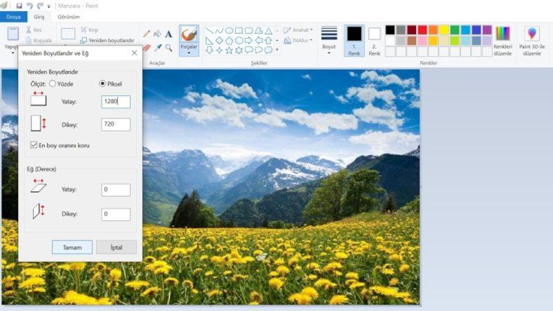 Fotoğraf ve Resim Boyutu Küçültme Nasıl Yapılır?